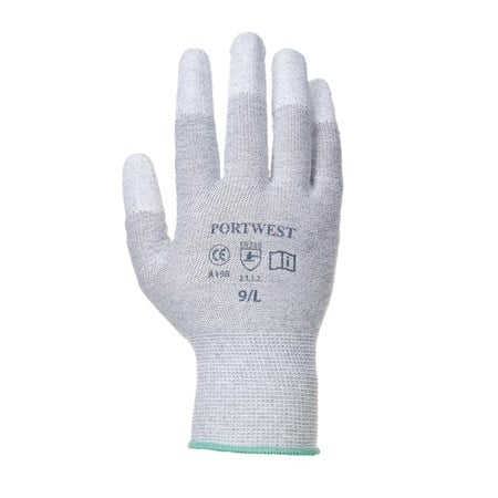 Portwest Antistatic PU Fingertip Dipped Glove